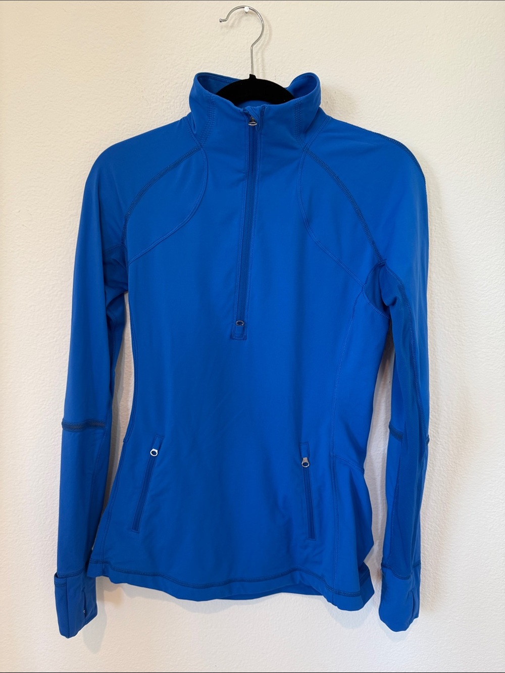 lululemon athletica Cobalt Blue Quarter-Zip Pullover 8